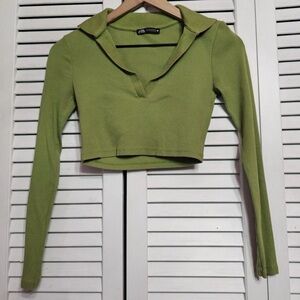 Zara - Ribbed Knit‎ Top